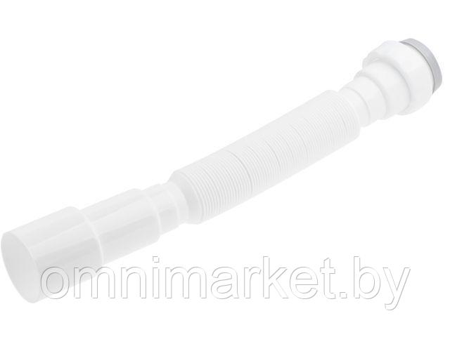 Гибкая труба с гайкой 1 1/2"х40/50  с конусной прокладкой, 800мм, AV Engineering