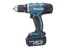 Аккум. ударная дрель-шуруповерт MAKITA LXT DHP 453 RFE в чем.