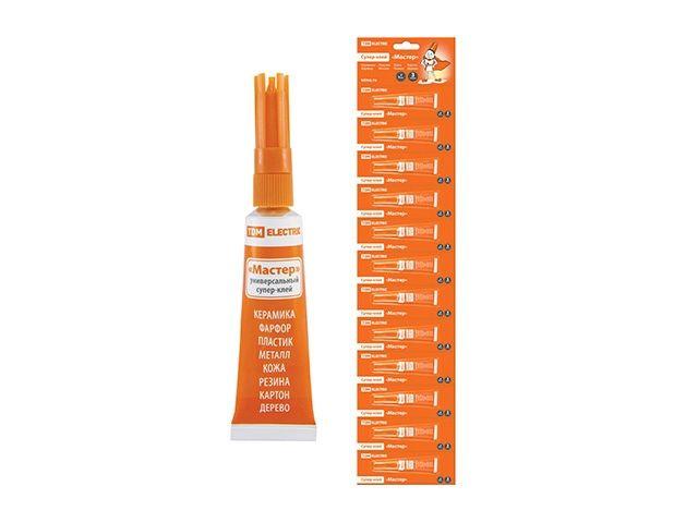 Супер-клей "Мастер" 3 г/12 шт./блистер TDM (блистер)