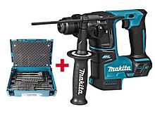 Аккум. перфоратор MAKITA LXT DHR 171 RTJ в чем. + Набор насадок MAKITA (17 шт.) (B-53877)