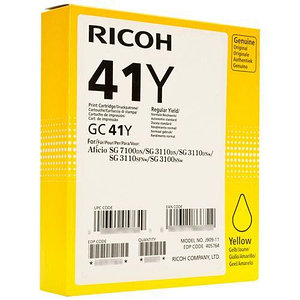 Картридж GC 41Y/ 405764 (для Ricoh Aficio SG3100/ SG3110/ SG3120/ SG7100) жёлтый