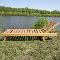 Шезлонг из дерева