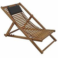 Шезлонг складной