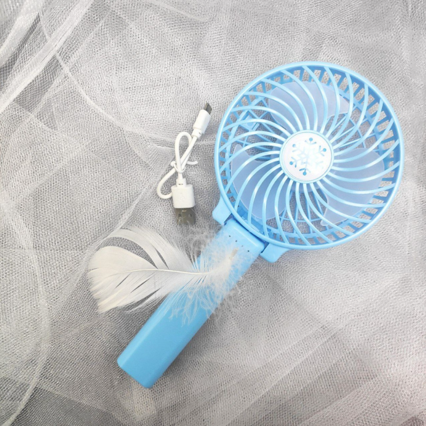 Вентилятор акумуляторный ручной Бери повсюду и спасайся от жары!