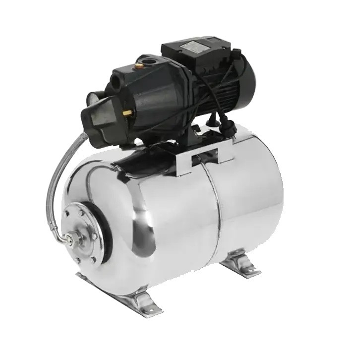 Насосная станция Unipump AUTO JET 100 S с баком 24 литра из нержавеющей стали