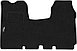 Коврики ВОРСОВЫЕ в салон Opel Vivaro A 2001-2014 Черный (Duomat), фото 5