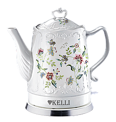 Чайник керамический 1.7л Kelli KL-1401