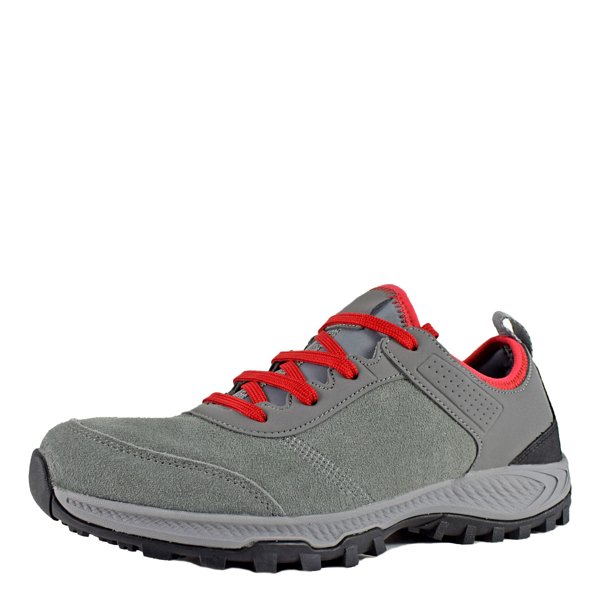 Кроссовки женские Spotter арт.813364-Серый+красный,р-ры:36-41