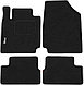 Коврики ВОРСОВЫЕ в салон Nissan Micra K12 2002-2010 Черный (Duomat), фото 5