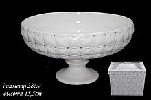 Конфетница 28см. Северное сияние Керамика Lenardi 110-149