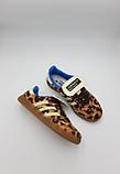 Кеды женские Adidas Samba Wales Bonner x Pony Leopard/ повседневные/весенние/летние, фото 2