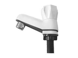 Кран пластиковый водоразборный 1/2" нар., AV Engineering (для 5 к.с.)