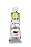 Масляная краска MUSSINI yellowish green Ural 35 мл