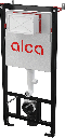 Система инсталляции AlcaPlast AM101/1120+M571+M91 с кнопкой (кнопка хром), фото 2
