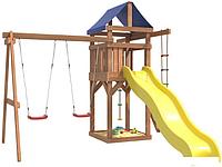 Игровой комплекс National Tree Company С качелями лодочка для улицы и дачи IgroWoods ДП-1