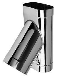 Тройник овальный 45° (Феролайф)