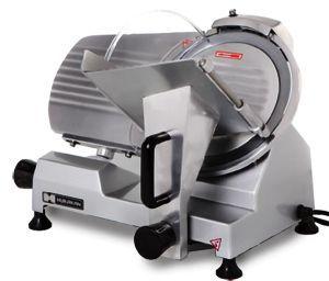 СЛАЙСЕР HURAKAN HKN-HM250 (470х400х370, 0,15кВт, 220В, 15,5 кг, нож 250 мм, толщина среза 0,2-12 мм)