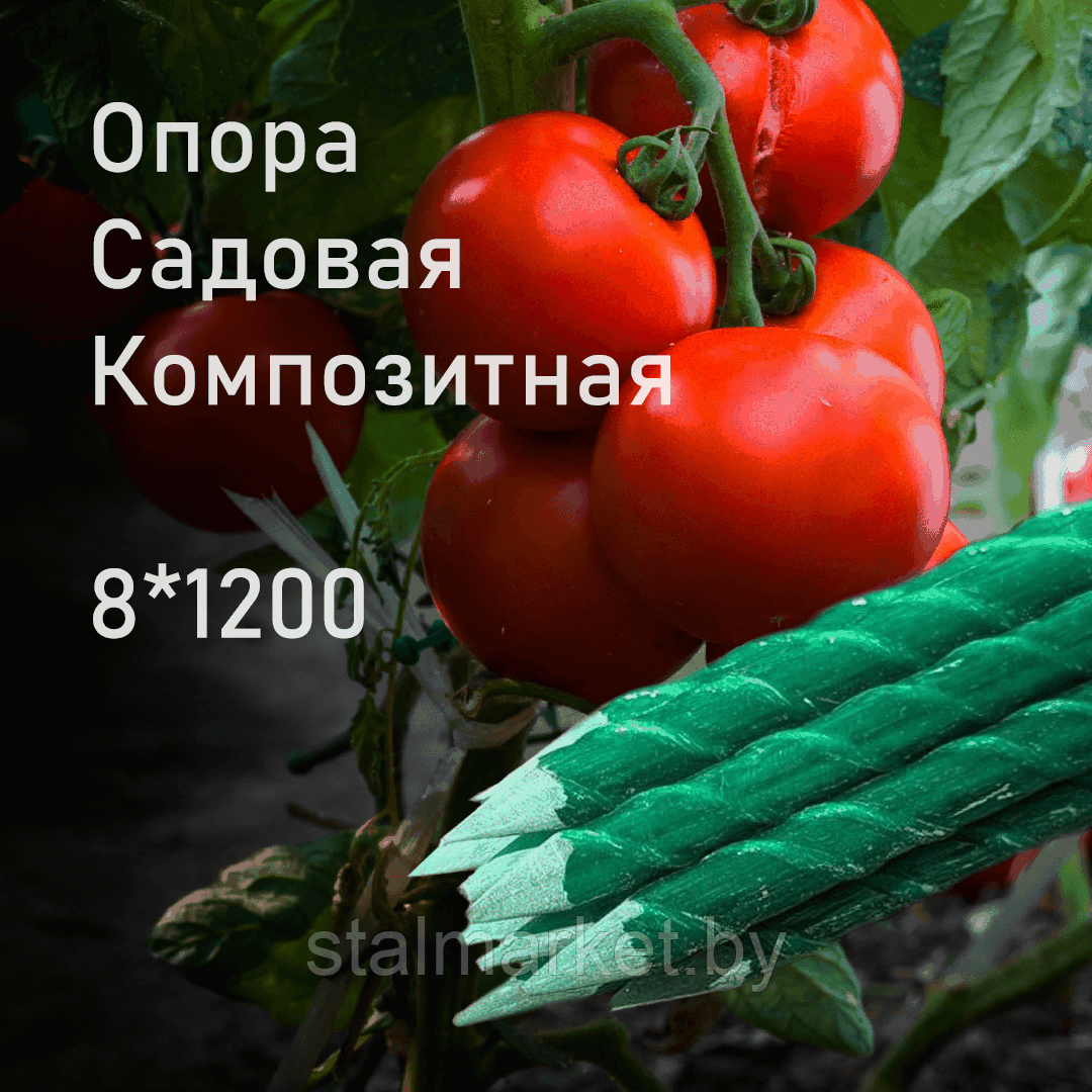 Колышки (садовая опора) для помидоров 8*1200 мм