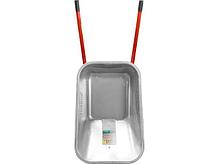 Тачка строительная ECO WB201-2 (90л, 200кг, 2 пневмоколеса 3.25-8) двухколесная, фото 2