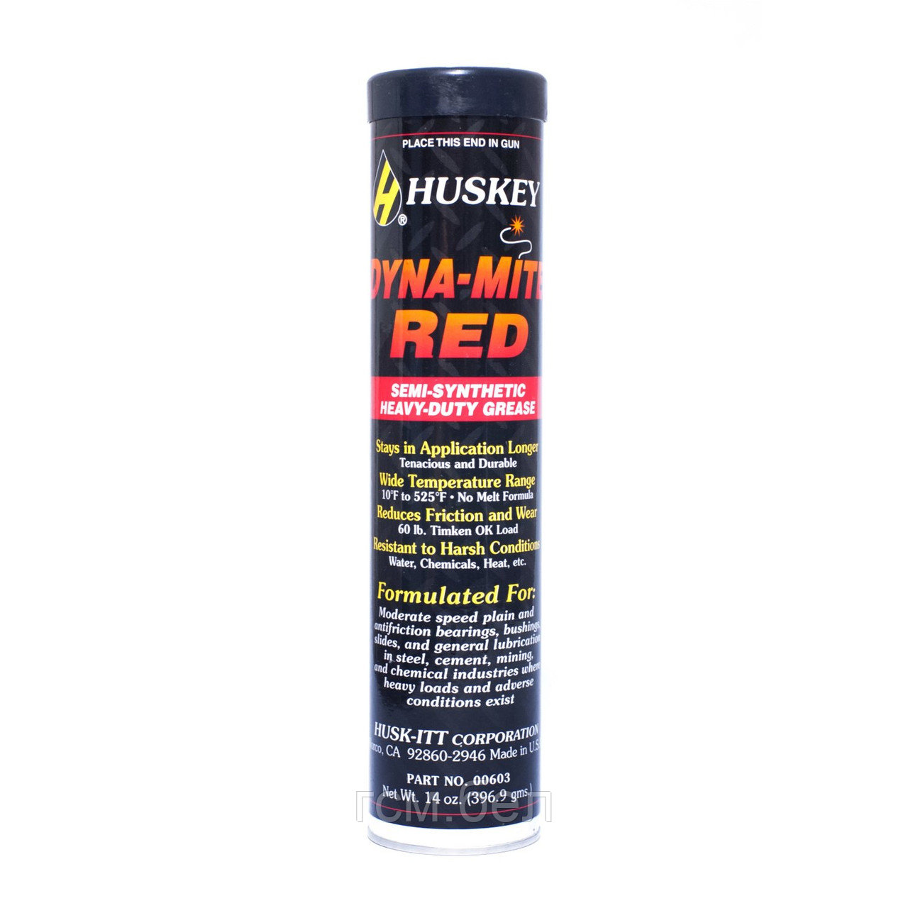 Смазка Huskey Dyna-Mite Red Grease, туба 396.9 гр.