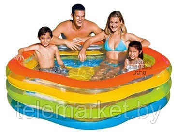 Бассейн Intex Summer Colors 56495 185х180х53 см