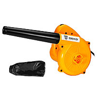 Воздуходувка садовая DEKO DKBL1100 (1100Вт, 138м3/ч, 60м/с, обдув/всасывание, регулировка об., мешок