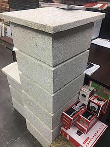 Блок столбовой Max Stone PURE  мрамор белый