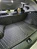 MB V-Class 2016- Ковры Салон Эко-кожа\Ворс+Багажник черный/шов бежевый (7 м) 5D LUX/ FULL, фото 9