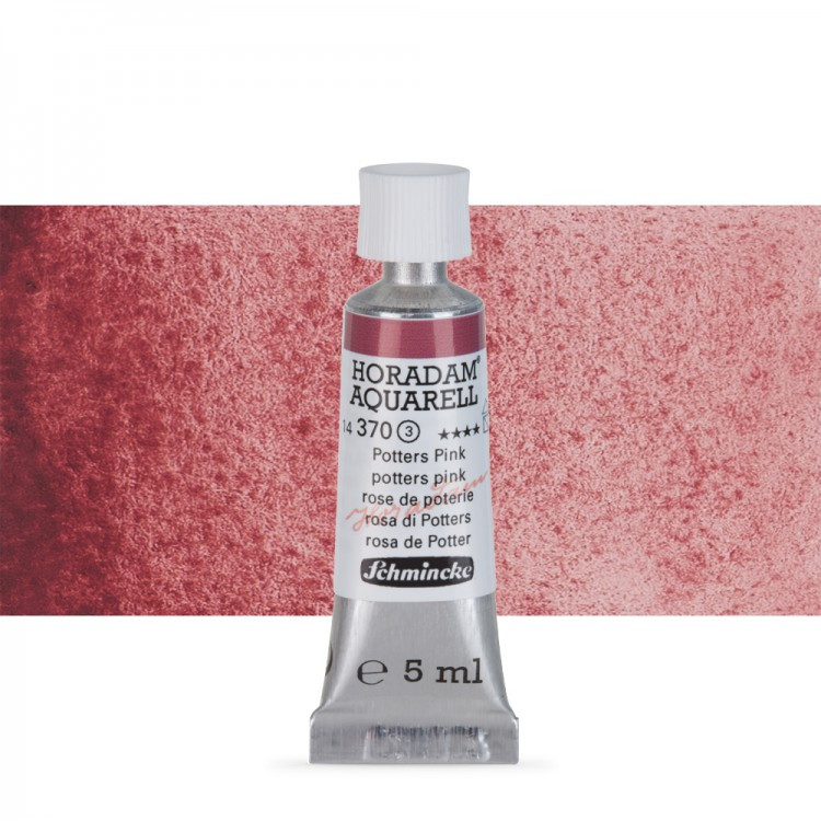 Акварель Schmincke Horadam, туба 5 мл, розовый терракотовый, potters pink, №370