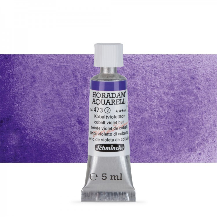 Акварель Schmincke Horadam, туба 5 мл, кобальт фиолетовый, cobalt violet hue, №473