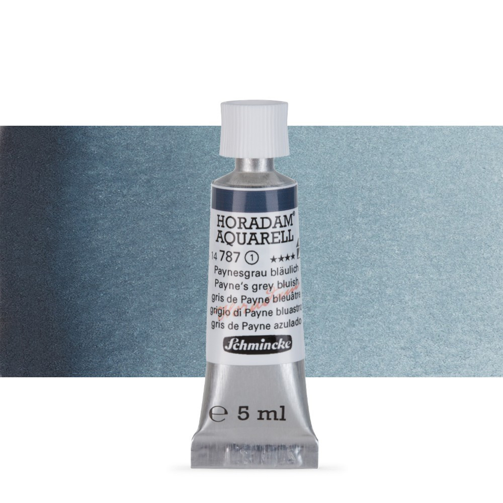 Акварель Schmincke Horadam, туба 5 мл, Пейна серо-синяя, Payne's grey bluish, №787