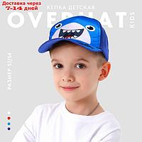 Кепка детская "Акула", р-р. 52-54, 5-7 лет