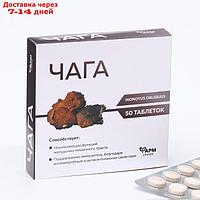 Таблетки Чага при язвенной болезни и гастрите, 50 таблеток по 500 мг.