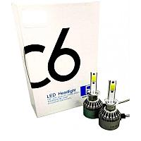 Светодиодные лампы головного света C6 COB 3800 LM