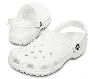 Клоги унисекс Crocs Classic Clog белый 10001-100, фото 2