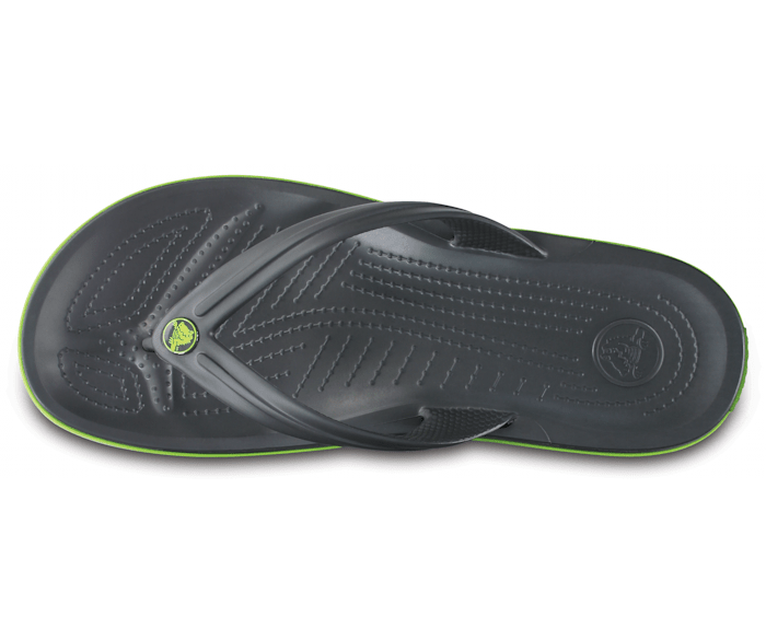 Шлепанцы унисекс Crocs Crocband Flip черный 11033-0A1