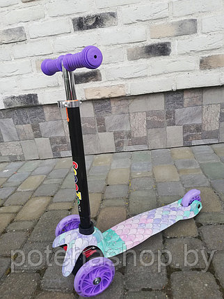 Самокат трехколесный SCOOTER Mini 4105P от 2 лет, фото 2