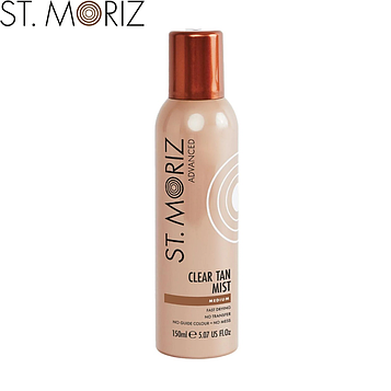 Автобронзант-спрей St.Moriz Advanced Clear Tan Mist Medium Светлый  150мл