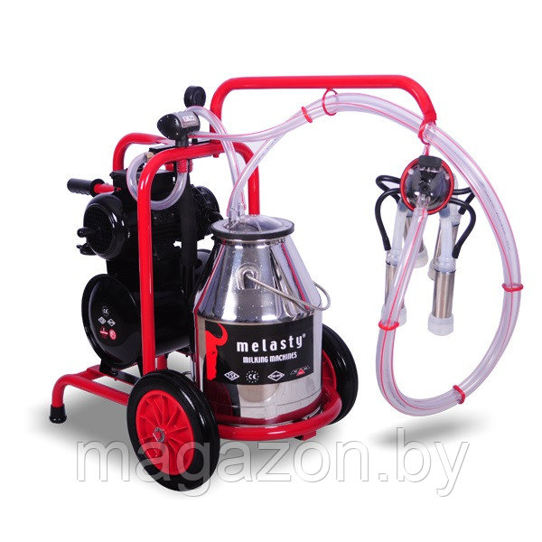 Доильный аппарат TK1-PS Melasty с ресивером, сухого типа, силикон, Турция