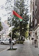 Флагшток уличный 6,0 м, уличный, телескопический, алюминиевый