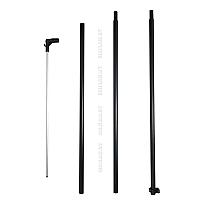 Флагшток виндер 4,3 м, с баннерным алюминиевым плечом