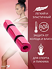 Коврик туристический ISOLON Fitness 1400х500х5 фуксия, фото 2