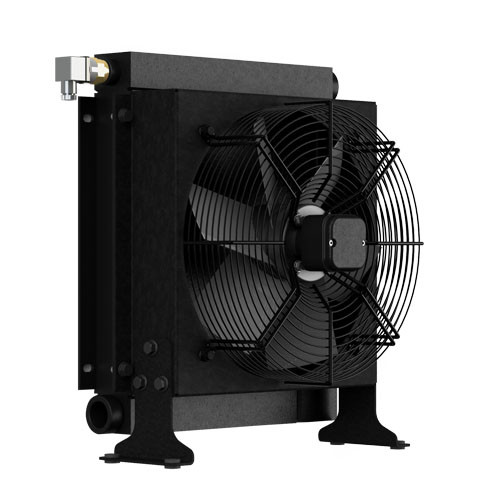 Маслоохладитель CSLV3, термореле 40 С, отвод воздуха от радиатора (тип А), 220/380 В