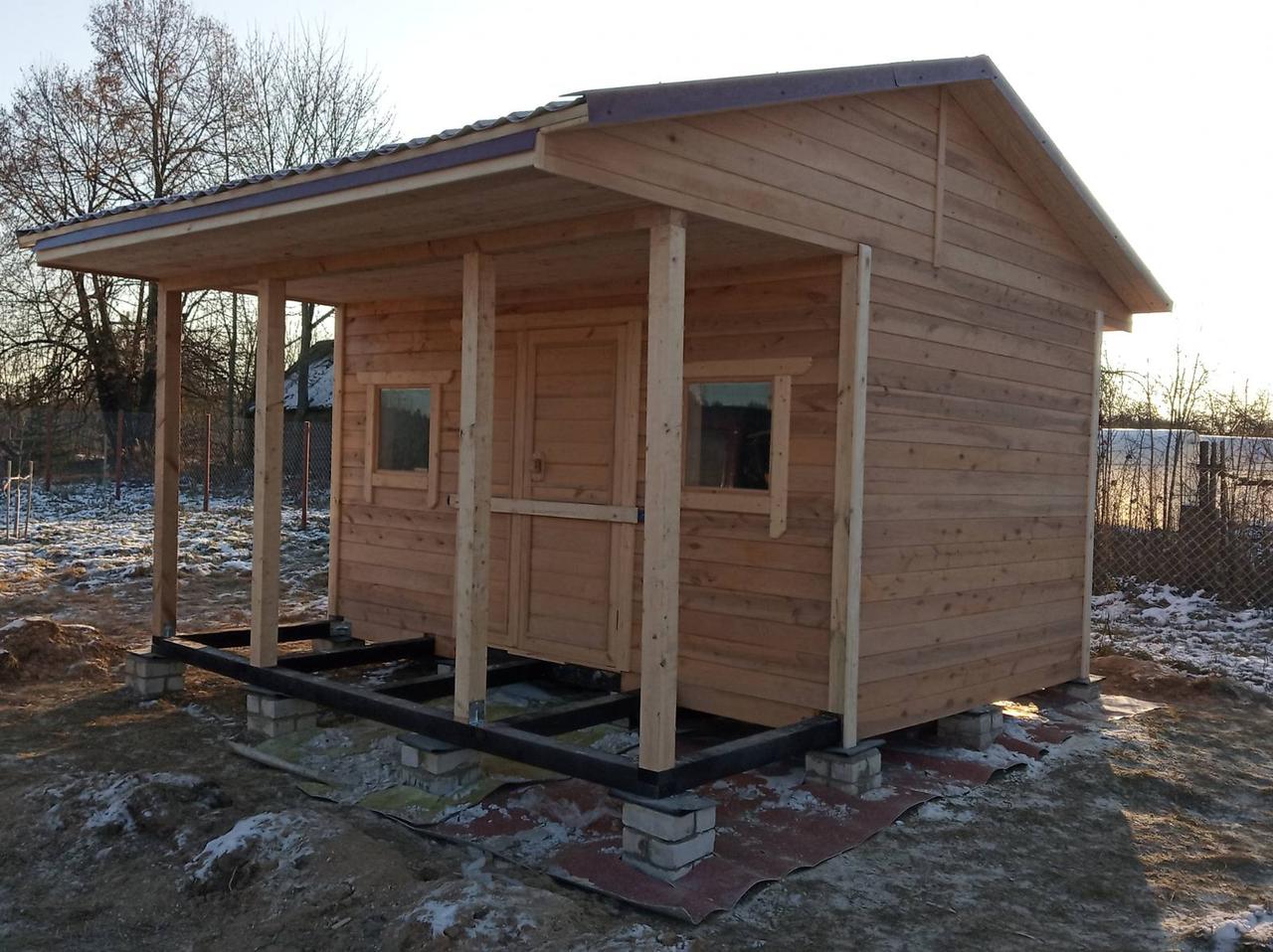 Дачная пристройка из дерева - фото 4 - id-p227997979