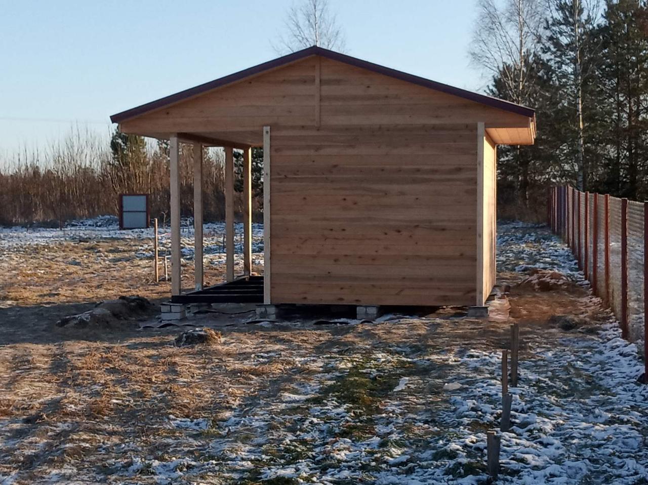 Дачная пристройка из дерева - фото 5 - id-p227997979