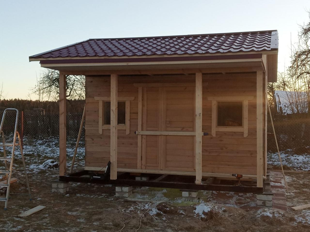 Дачная пристройка из дерева - фото 7 - id-p227997979