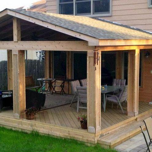 Дачная пристройка из дерева - фото 1 - id-p227997979