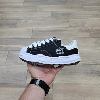 Кроссовки Maison Mihara Yasuhiro Black Canvas Blakey Low Top