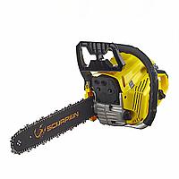 Бензопила SCORPION SP-4016, 2,0 кВт/3,0 лс, 45 сс, шина 40 см (16”), 0.325”, 1,5 мм, 64 зв., легкий старт