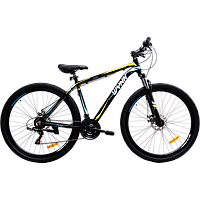 Велосипед WYNN NORMAL DISC. ZANE (29. рост 19") 2024 Черный/желтый
